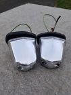 K114 Hella Opel Kadett License Plate Light Set Chrome Rally Rallye