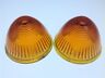 Hi-power 77-72 American Auto On Left Pair Amber Beehive Marker Lamp Lens