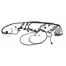 Hu293e Yearone Dash Harness Plymouth And Dodge Models With Rallye Gauges