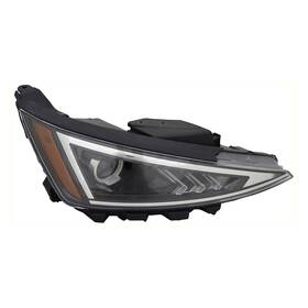 Hy2503239r Hyundai 92102f2540 Oem Reconditioned Passenger Side Halogen Headlight Assembly