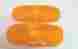 Kc2300a New Set Of 2 Amber Plastic Park Lamp Lenses For 1958 1959 Chevy Truck