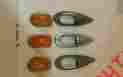 Kd-517 K D Yellow Glass Clearance Marker Light Lenses Covers Rat Rod Truck Parts