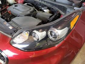114-60936l Kia Driver Headlight Fwd Halogen Fits 17-20 Sportage