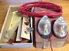 Kit D 9w-6v Signal Stat Nib Pair Jewel Marker Clearance Lamp Clear