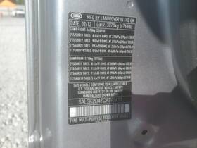 1363802 Land Rover Used Center High Mount Stop Light Fits 2012 Range Sport Grade