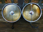 166s Lbd. Mg Antique Vintage Headlights By Joseph Lucas Glass Lens Td