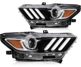 La842640g01 Leader For 2015 2016 2017 Ford Mustang Headlights Projector Headlamps Hid Xenon Led Drl