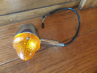 50r-000224 Light R10w Vtg Sae Dot 92-1139 Amber Tyc Chrome Triumph D97 Bullet -