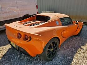 176.lo1r05 Lotus 2005 Elise Oem Chrome Orange High Mounted 3rd Brake Stop Light