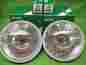 Lub384 Lucas H4 Headlamps With Pilot Bulbs Mg Jaguar Austin-healey Triumph Mini