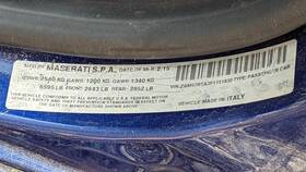 3689229 Maserati Used Center High Mount Stop Light Fits 2015 Ghibli Grade A