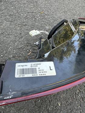 A2079063500 Mercedes-benz Left Tail Light E-class Coupe And Convertible