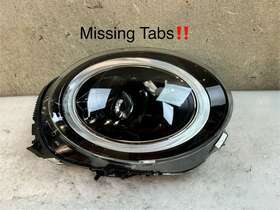 63115a0196604 Mini 2019 2020 2021 Cooper F56 Lci Rh Passenger Side Led Headlight Oem Black