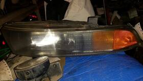 114-58888l Mitsubishi Driver Left Headlight Fits 02-03 Galant