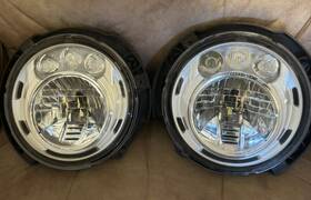 68366025a Mopar 68366024a/ Led Head Light And Fog Pair For 07-18 Jeep Wrangler Jk