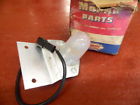Mopar Chrysler Imperial License Light Lens Impah And Bracket Nos