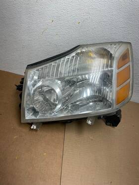 114-59223r Nissan 2004 To 2007 Armada Left Driver Lh Side Headlight Halogen 5509p Dg1