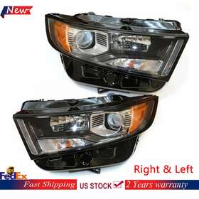 Fo2503341 No Name Headlight Set Fits 2015 2016 2017 2018 Ford Edge Left And Right Pair Lamp Assembly