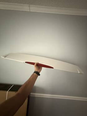 74900-stx-a010 Oem 07-13 Acura Mdx Spoiler Third Brake Light White Nh677p Aspen