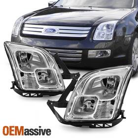 Fo2502219 Oemassive Fits 2006-2009 Ford Fusion Headlights Replacement Factory Style Lights Lamps Set