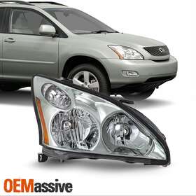 Lx2503123 Oemassive For 04-06 Lexus Rx330 06-08 Rx350 Rx400h Halogen Type Headlight Passenger Right