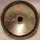 P101153 Vintage Auto Headlight Lamp Reflector