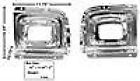 L4110 Pair 1956 150 Panel Park Lamp