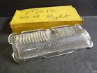 Pl-651 Na Nors Mercury Clear Glass Park Light Lens Rh Nib