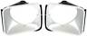 R661 Oer Chevrolet Nova Std Headlamp Bezel Set