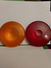 Sae-istp-69 Ford Front Colored Lite Lens Sae Amber Red