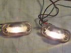 Sael4tl20 Hella Vw Oem Silver Lens License Plate Lights Rabbit Golf