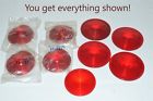 Ss-102 Red Nors Nos Plastic Lens Tail Lights Boat Trailer Truck