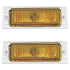 T70454-2 Oer Chevrolet Gmc Truck Clear Park Lamp Assembly Set Amber