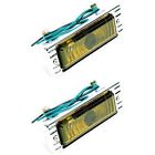 T70455-2 Oer Chevrolet Gmc Truck Clear Park Lamp Assembly Set Amber