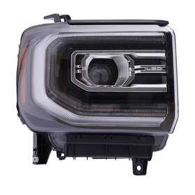 84046788 Tbvechi For 2016 2017 2018 Gmc Sierra 1500 Rh Passenger Side Full Led Headlight Headlamp