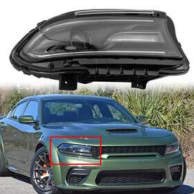 Qca2k9c7ndyc8 Tbvechi For Dodge Charger 2015-21 Hid Headlight Lamp Right Passenger Side 68214398aa