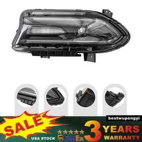 Qca2k9y9ndyc8 Tbvechi Left Side Hid / Xenon Headlight Headlamp 68214399aa For 2015-2021 Dodge Charger