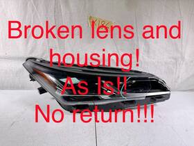 81110-07213 Toyota Oem 2019 2020 2021 2022 Avalon Led Headlight Dual Projector Right Rh Side