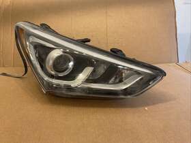 20-9823-00 Tyc Right Side Halogen Headlight For Hyundai Santa Fe Sport With Led Bar 2017-2018