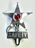 Uc5046 United Pacific Hot Rod Red Jewel Lighted Chrome 072017372906