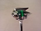 United Pacific Lighted Fender Guides Markers Art Deco Green Pair