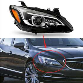 Gm2503460 Upartcare For 2017 2018 2019 Buick Lacrosse Hid/xenon With Afs Led Drl Headlight - Passenger