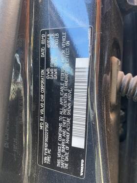 3260367 Volvo Used Center High Mount Stop Light Fits 2013 60 Series Grade A