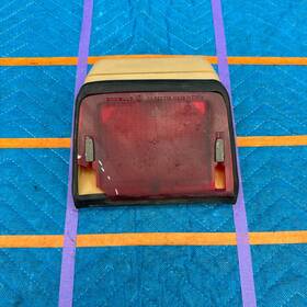 3510246 Volvo 1987 1991 780 Bertone Rear Center Third Brake Light Beige Oem Carello