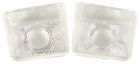 Cq-w-115 W-115 Classic Headquarters 1967-1968 Camaro Rs Clear Park Light Lens Pair