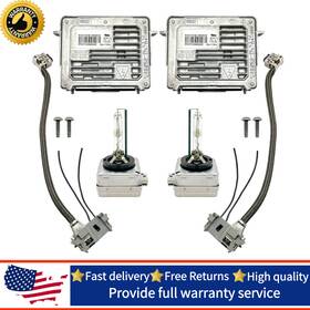 68222897aa Warrior Auto Parts 2x Oem 14-20 Jeep Grand Cherokee Xenon Ballast And D3s Bulb Wire Kit Control Unit