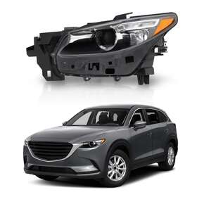 Yqh-061 Yq-motoring Left Led Headlight For 2016-2020 Mazda Cx-9 Cx9 Without Afs Driver Side 17 18 19