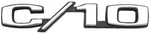 1969-70 Chevrolet Truck C/10 Front Fender Emblem Pair. Fixed Price $52.43.