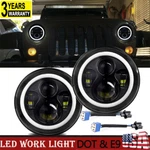 Fit For Military Humvee Headlights Led M998 Pair Hi-low 75W 7" Round. Fixed Price $48.13.