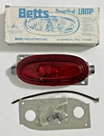 Betts Snap-seal Red Rear Marker Light Lamp W/ S-200 Lens Complete Kit Nos. Fixed Price $29.99.